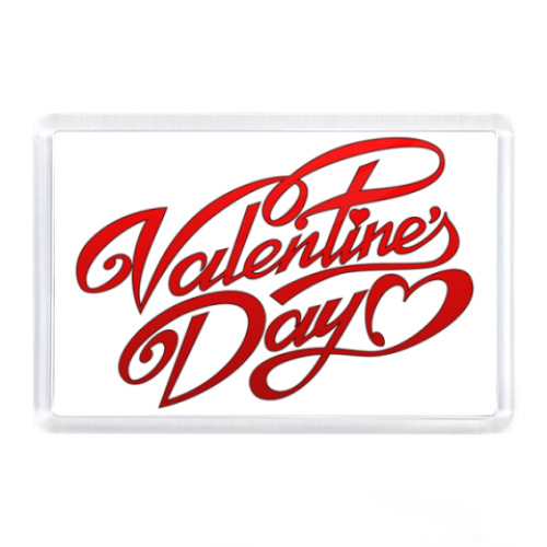 Магнит с принтом Д. Валентина