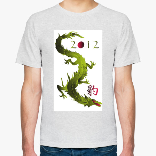 Футболка с принтом 2012 дракон