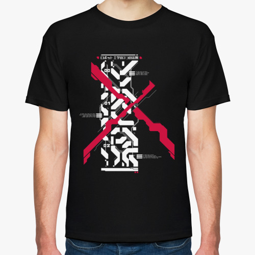 Футболка с принтом Правила робототехники