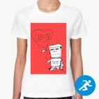 Женская спортивная футболка