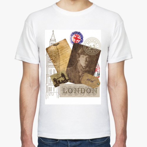 Футболка с принтом Лондон-Шерлок