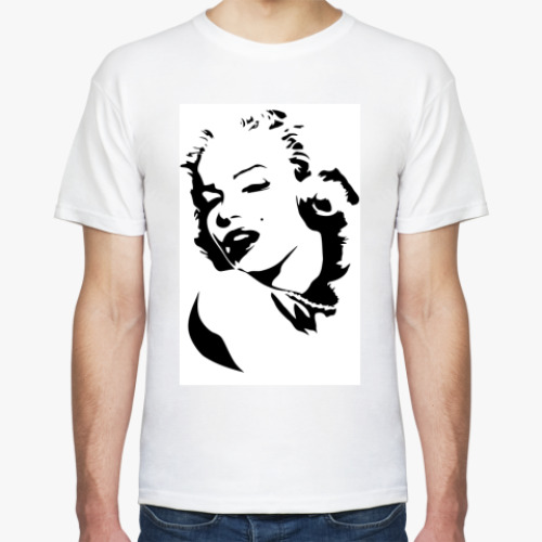 Футболка с принтом Monroe