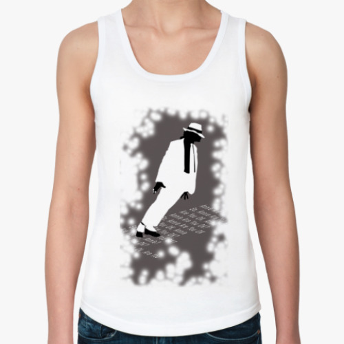 Женская майка с принтом Макл Джексон