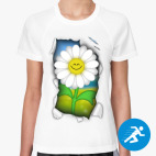 Женская спортивная футболка