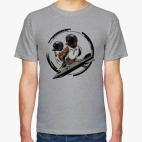 Классическая футболка Птицы воробьи-истребители