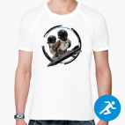 Мужская спортивная футболка