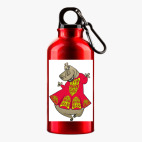 Металлическая бутылка 400 мл UV-DTF