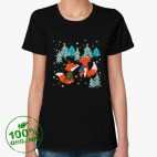 Женская футболка органик