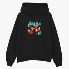 Толстовка худи оверсайз