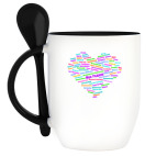 Кружка с ложкой