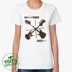 Женская футболка органик