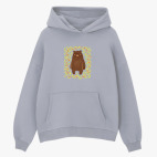 Толстовка худи оверсайз