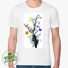 Мужская футболка органик