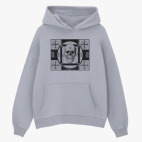 Толстовка худи оверсайз