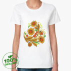 Женская футболка органик