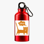 Металлическая бутылка 400 мл UV-DTF