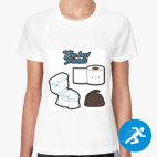 Женская спортивная футболка