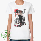 Женская футболка органик