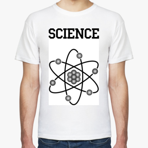 Футболка с принтом Science!