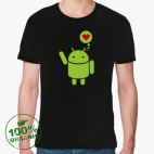 Мужская футболка органик