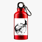 Металлическая бутылка 400 мл UV-DTF