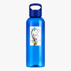 Прозрачная спортивная бутылка