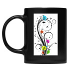 Кружка цветная UV-DTF