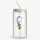 Банка с бамбуковой крышкой