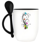 Кружка с ложкой