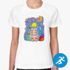 Женская спортивная футболка