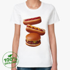 Женская футболка органик