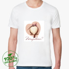 Мужская футболка органик