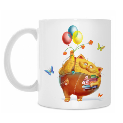 Кружка с принтом Миру - Мур