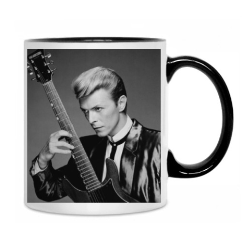 Кружка с принтом David Bowie