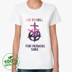 Женская футболка органик