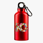 Металлическая бутылка 400 мл UV-DTF