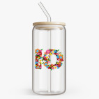 Банка с бамбуковой крышкой