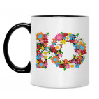 Кружка двухцветная