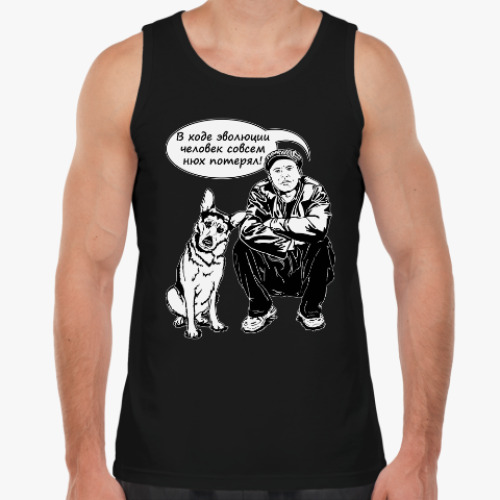 Майка с принтом Совсем нюх потерял