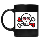 Кружка цветная UV-DTF