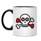 Кружка двухцветная