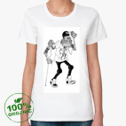 Женская футболка органик