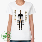 Женская футболка органик