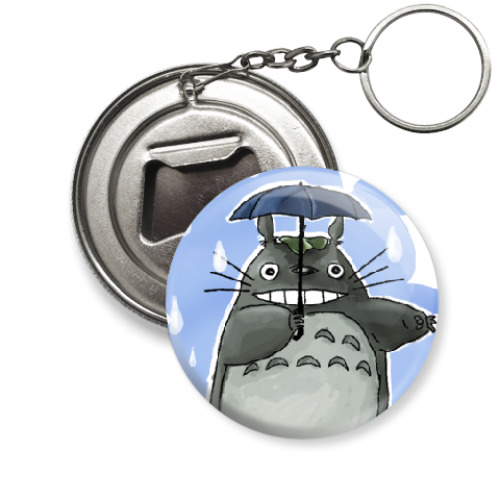 Брелок-открывашка с принтом totoro