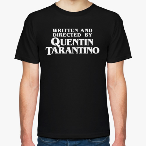 Футболка с принтом QUENTIN TARANTINO
