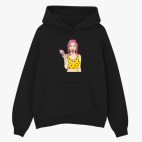 Толстовка худи оверсайз