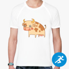 Мужская спортивная футболка