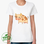 Женская футболка органик