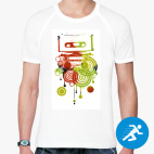 Мужская спортивная футболка