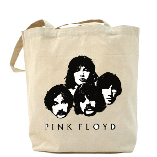 Сумка шоппер с принтом Pink floyd